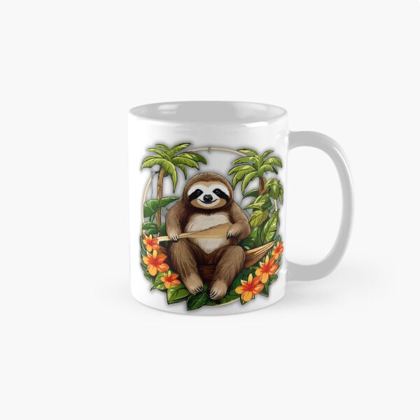 Item preview, Lazy Sloth in Action designed and sold by Zofia Sosnecka.