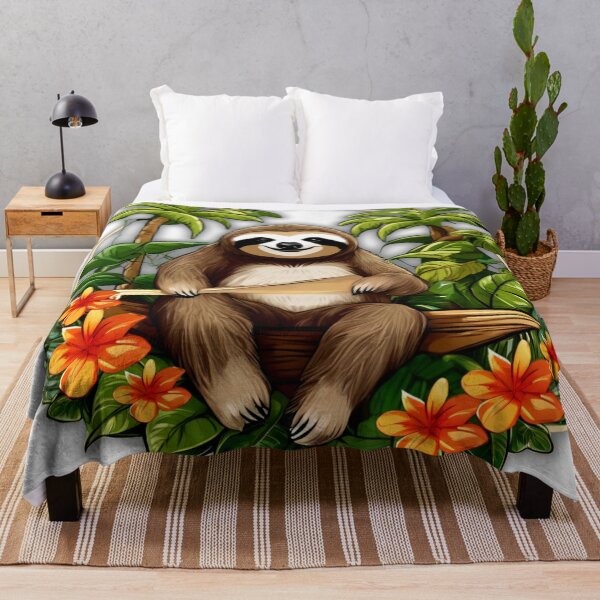Item preview, Lazy Sloth in Action designed and sold by Zofia Sosnecka.