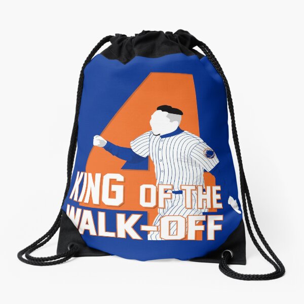 King of the Walkoff - Blue Drawstring Bag