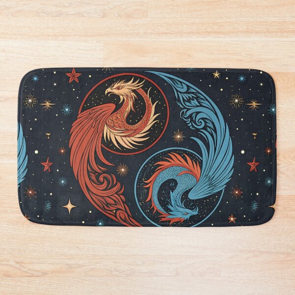 Item preview, Phoenix & dragon yin-yang . designed and sold by Lucky 777.