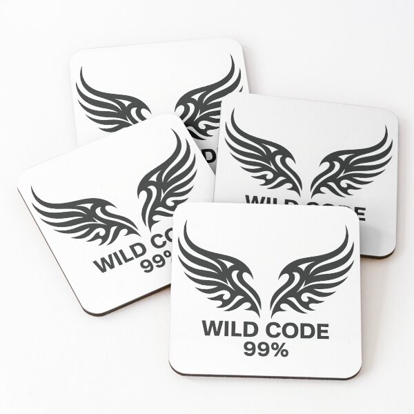 Item preview, Wild Code 99% — Tribal Wings Y2K Tattoo Design designed and sold by Vivienne Antoinette.
