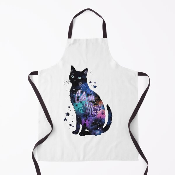 Item preview, Galaxy Watercolor Cat sticker cats are magic designed and sold by Zencookie.