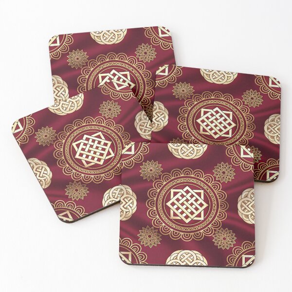 Item preview, Tibetan endless knot & mandalas . designed and sold by Lucky 777.