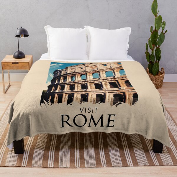 Item preview, Rome Italy Colosseum Illustration Travel Art Vintage designed and sold by KrisSidDesigns.