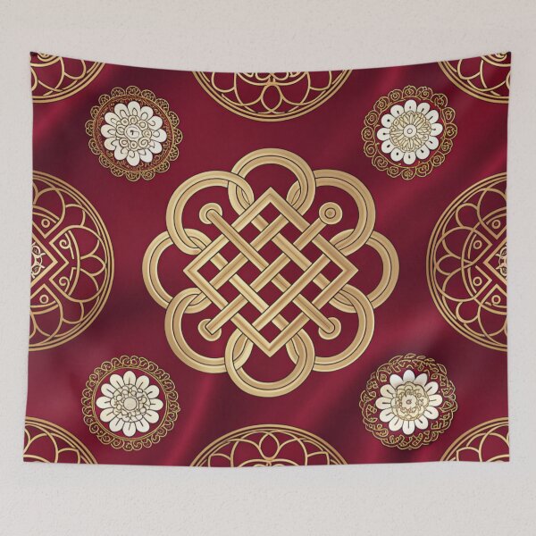 Item preview, Tibetan endless knot & mandalas . designed and sold by Lucky 777.