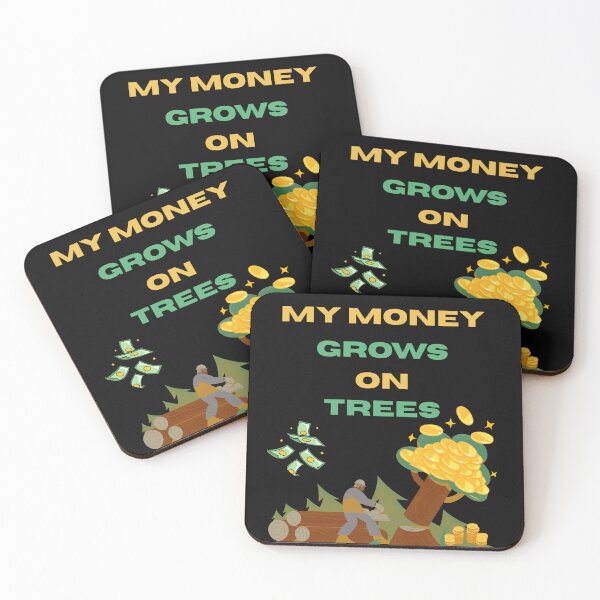 Item preview, My Money Grows on Trees Funny Gifts for Arborists designed and sold by FrascatiStudio.