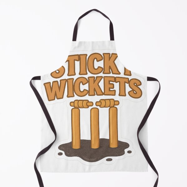 Item preview, Sticky Wickets – Fun Cricket Slang designed and sold by wr3ckski.