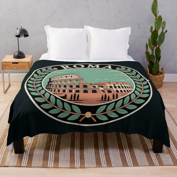 Item preview, Rome Italy Colosseum Illustration Travel Art Badge designed and sold by KrisSidDesigns.