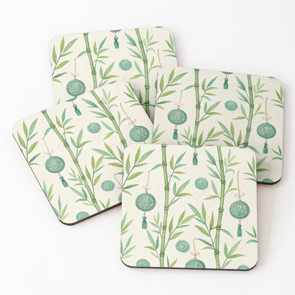 Item preview, Lucky bamboo & jade amulets . designed and sold by Lucky 777.