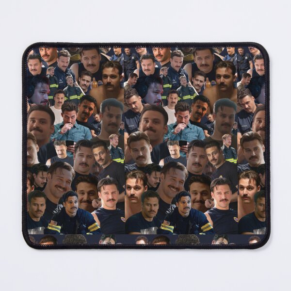 Item preview, Eddie Diaz Mustache Collage - Vertical designed and sold by jenivy95.