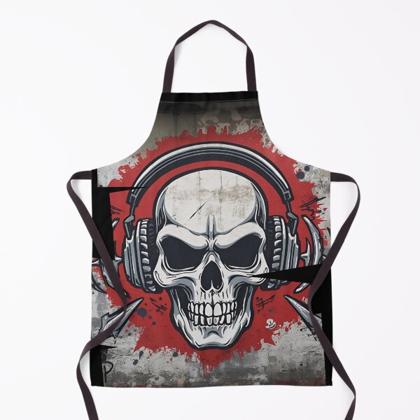 Item preview, Copy of Bass Drop skull wearing huge headphones 16 designed and sold by Neon G.