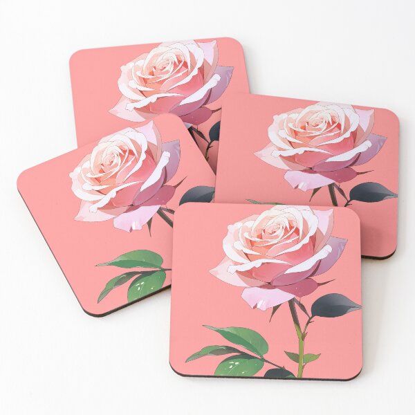 Item preview, A Pink Rose in Solitude designed and sold by NellCanvas.