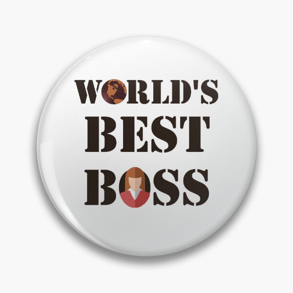 Item preview, World’s Best Boss – Funny Quote Design designed and sold by ArtsyExplorer.