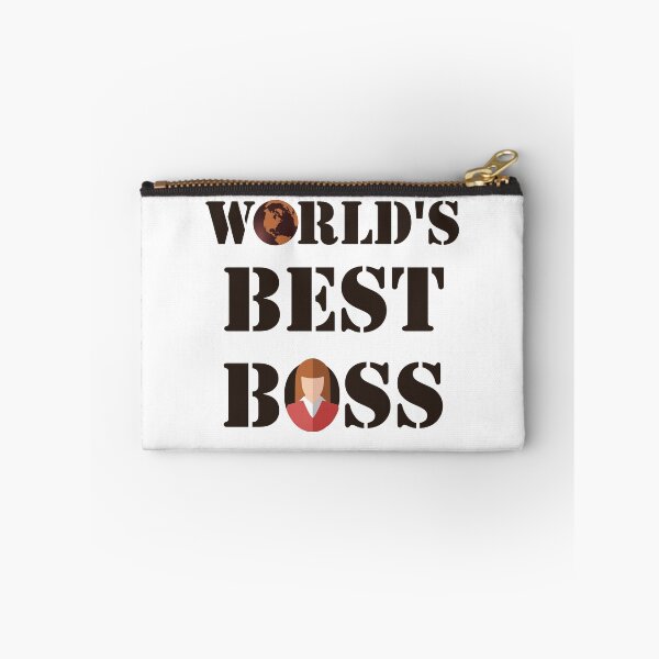 Item preview, World’s Best Boss – Funny Quote Design designed and sold by ArtsyExplorer.