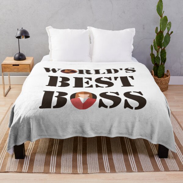 Item preview, World’s Best Boss – Funny Quote Design designed and sold by ArtsyExplorer.