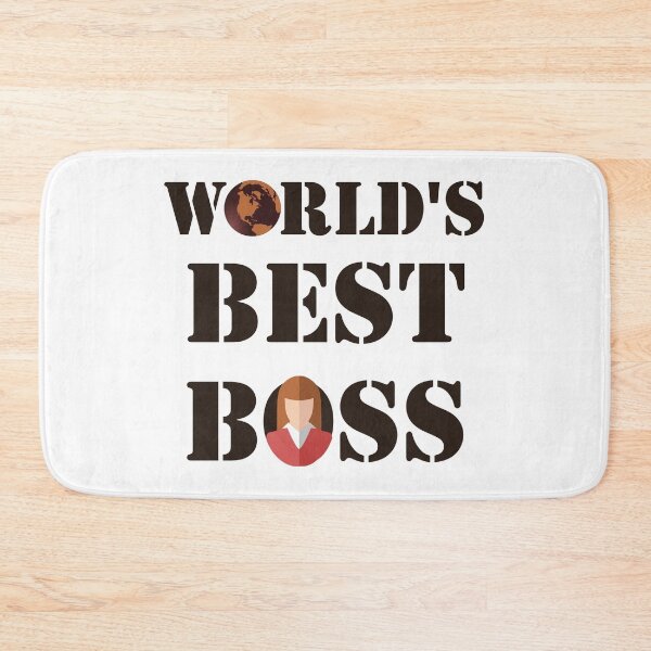 Item preview, World’s Best Boss – Funny Quote Design designed and sold by ArtsyExplorer.