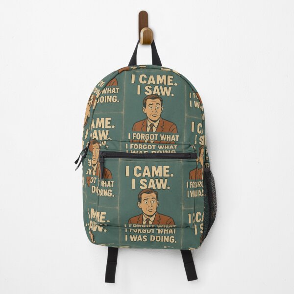 Item preview, I Came I Saw I Forgot – Funny Retro Sarcasm Quote designed and sold by Annaart1991.