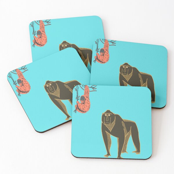 Item preview, Monkeys Climbing Hanging Scenario  designed and sold by VisionSticker.