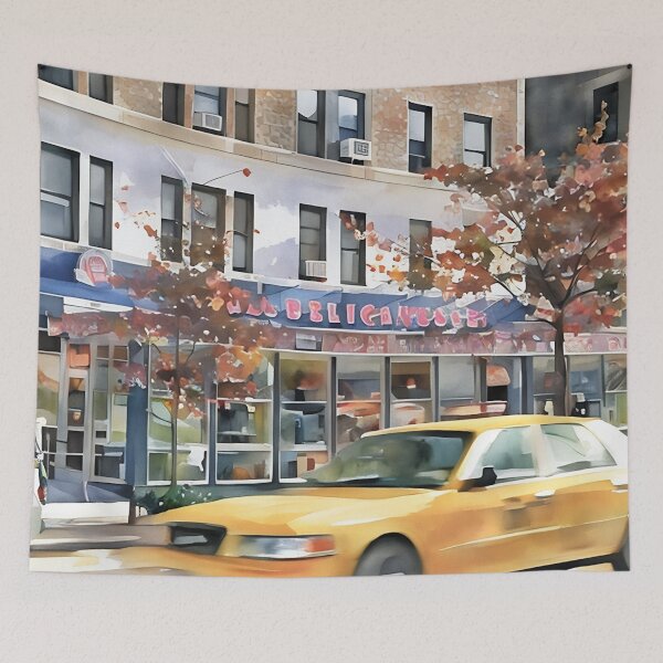 Item preview, Taxi Past designed and sold by RCWatercolours.