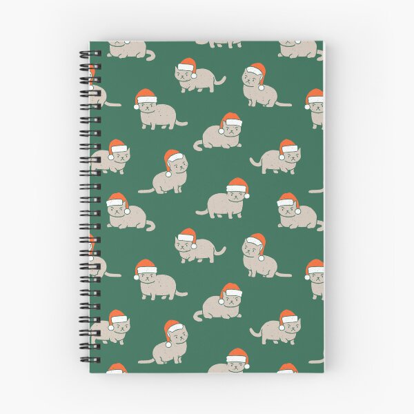 Item preview, Grumpy Christmas Cats - Green designed and sold by littlearrow.
