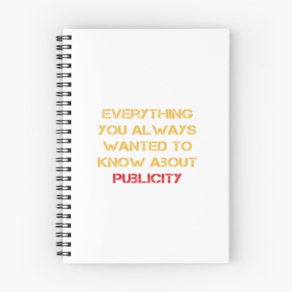 Item preview, Everything To Know About Publicity Guide designed and sold by Apex Designs.