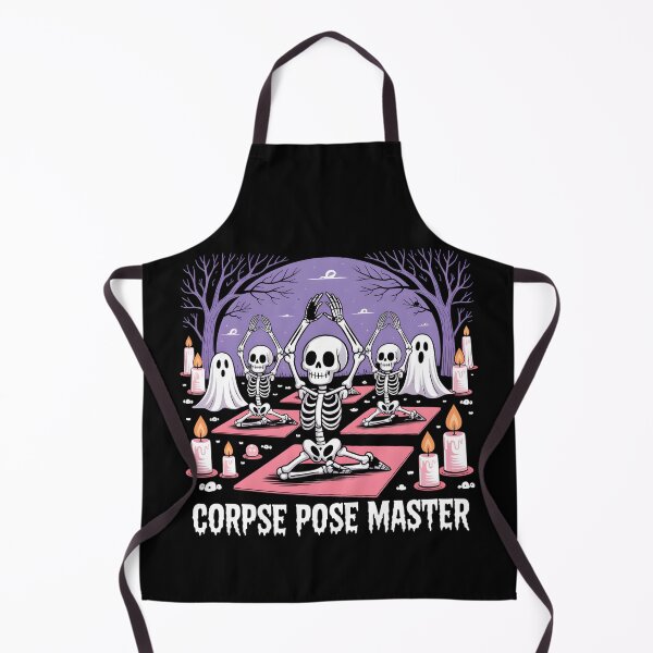 Item preview, Yoga Halloween, Corpse Pose Master, Gift For Yoga Lovers designed and sold by elikatti.