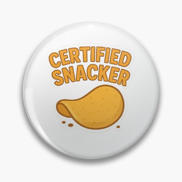 Item preview, Certified Snacker – Funny Food Lover designed and sold by wr3ckski.