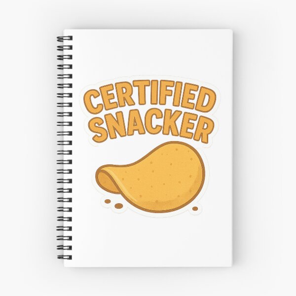 Item preview, Certified Snacker – Funny Food Lover designed and sold by wr3ckski.