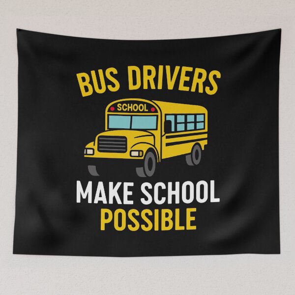 Item preview, Bus Drivers Make School Possible designed and sold by YalenArt.