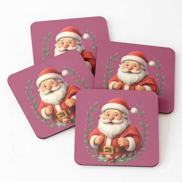 Item preview, Santa in 3D. Papa Noël 3D designed and sold by Drawingshirts.