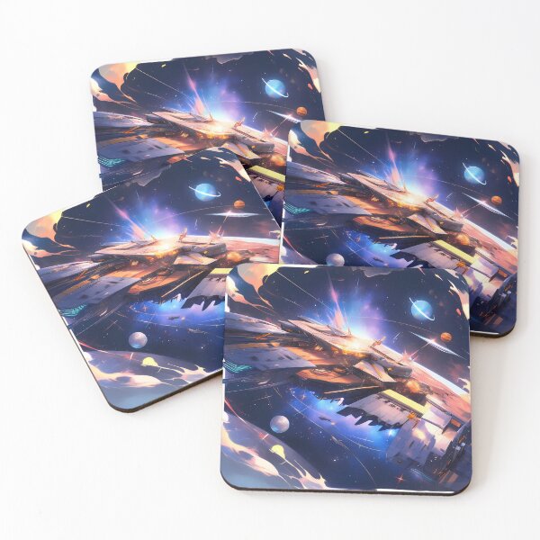 Item preview, Movie Futuristic Starships Historical Ships Stunning Floral Beauty designed and sold by ART ATTACK ZONE.