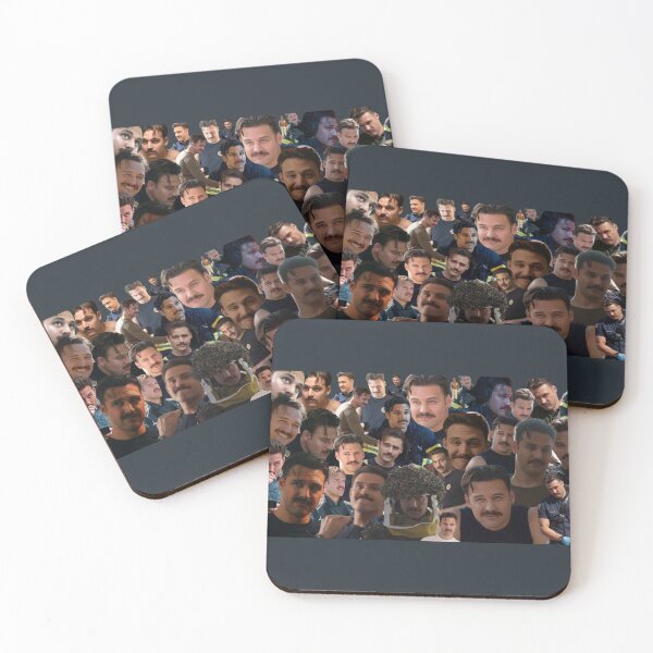 Item preview, Eddie Diaz Mustache Collage - Horizontal designed and sold by jenivy95.