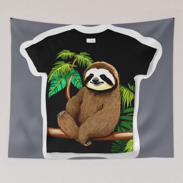 Item preview, Lazy Sloth in Action designed and sold by Zofia Sosnecka.