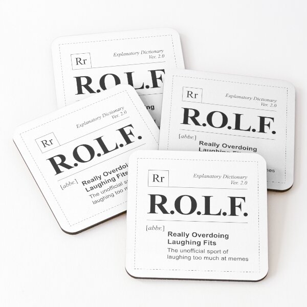 Item preview, ROLF - Word of a Day designed and sold by oops-I-drew-again.