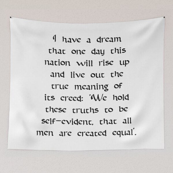Item preview, All Men Are Created Equal Quote designed and sold by Apex Designs.