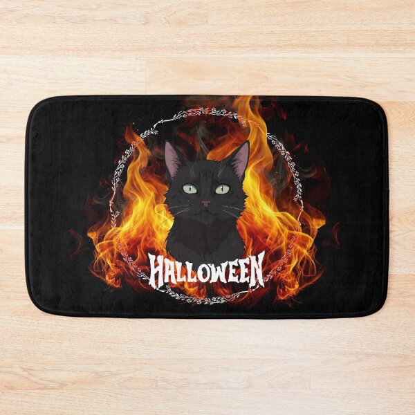 Item preview, Halloween Black Cat designed and sold by CuteBeastArt.