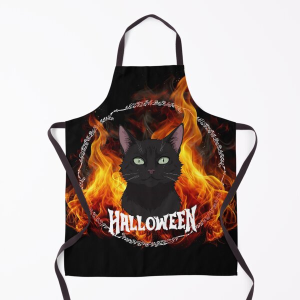 Item preview, Halloween Black Cat designed and sold by CuteBeastArt.