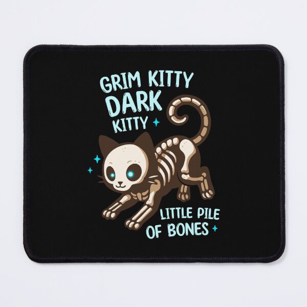 Item preview, Spooky Cute Cat Skeleton designed and sold by NitsuNitsu.