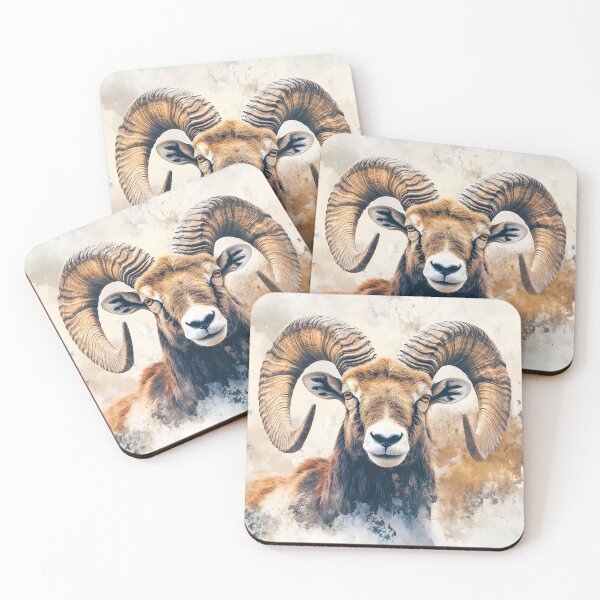 Item preview, mouflon designed and sold by ArtfulPlay.