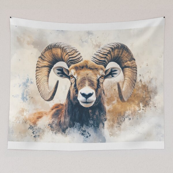 Item preview, mouflon designed and sold by ArtfulPlay.