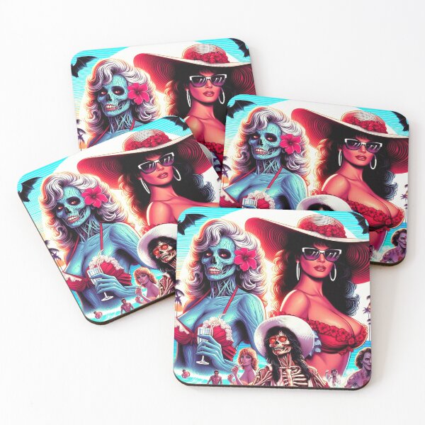Item preview, Horror Beach Girls designed and sold by PulpVintage.