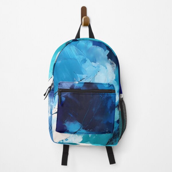 Item preview, Abstract blue art – modern illustration in cool tones designed and sold by SuperCaseCenter.