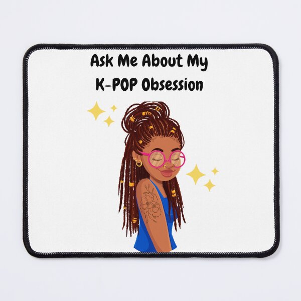 Item preview, Ask Me About My K-Pop Obsession designed and sold by Foxy Candy.