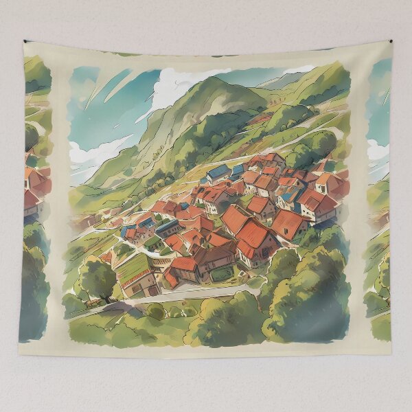 Item preview, Village Starships Historical Ships Stunning Floral Beauty designed and sold by ART ATTACK ZONE.