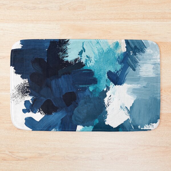 Item preview, Blue play of colors – contemporary art for murals & prints designed and sold by SuperCaseCenter.