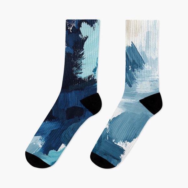 Item preview, Blue play of colors – contemporary art for murals & prints designed and sold by SuperCaseCenter.