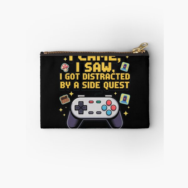 Item preview, I came, I saw, I got distracted, funny side quest ADHD gaming  designed and sold by NoetherSym.