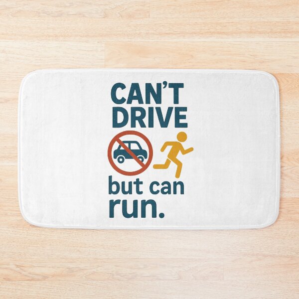 Item preview, Can't Drive But Can Run designed and sold by CortsideGoods.