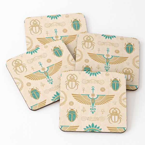Item preview, Eye of Horus & Egyptian scarabs . designed and sold by Lucky 777.