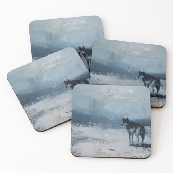 Item preview, Lone Wolf in Winter Silence designed and sold by Dusk Atelier.